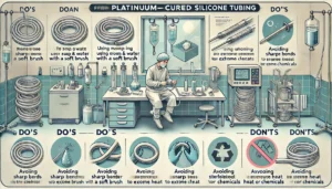 platinum cured silicone tubing