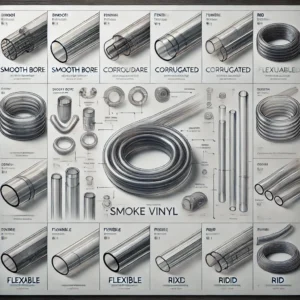 types of smoke vinyl tubing