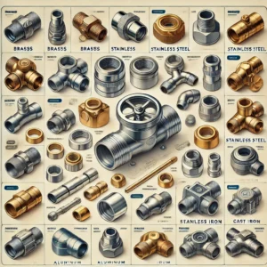 material used in hose valves