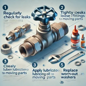 Maintenance tips for hose valves