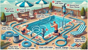 maintenance tips for pool filter hoses
