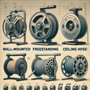 types of hose reel drums